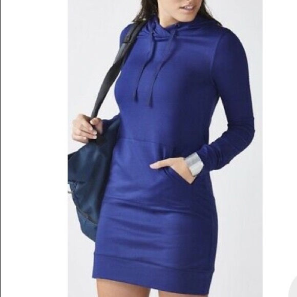 Fabletics Dresses & Skirts - Fabletics Yukon Mini Hoodie Sweatshirt Dress
